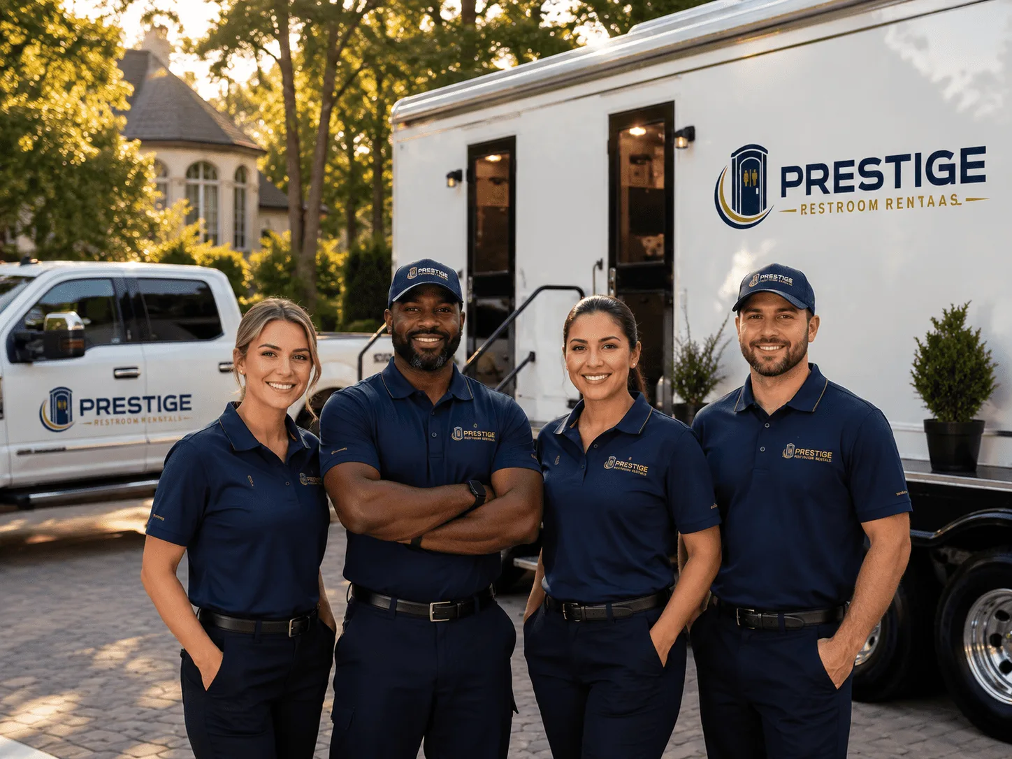 Trusted Luxury Portable Restrooms company in Lyburn, WV